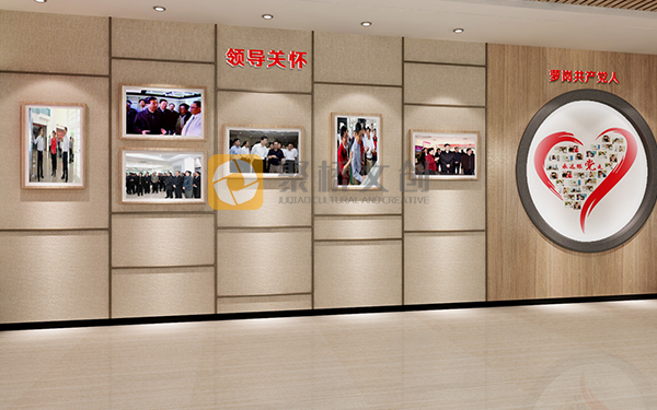 紅色文化展廳設(shè)計(jì)效果圖，常見(jiàn)功能區(qū)域劃分