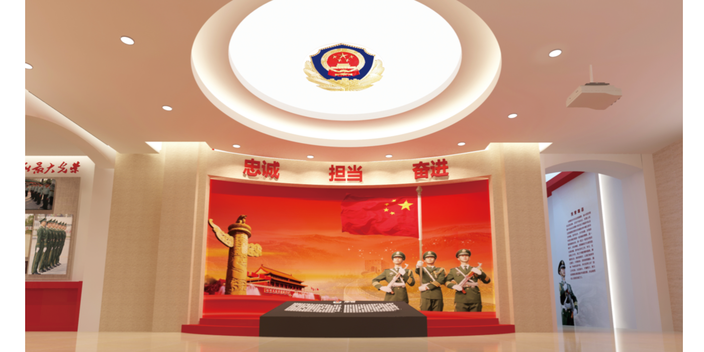 某部隊(duì)史館展館建設(shè)案例