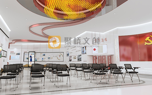 廣州黨建館設計公司經(jīng)驗，政府單位黨建陣地設計的硬性要求