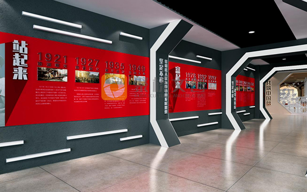 紅色展館設計