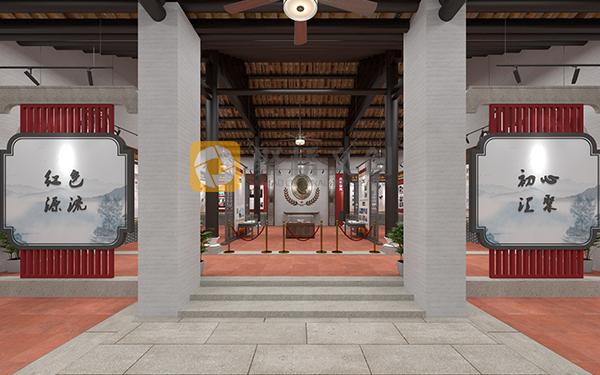 紅色主題鄉村規劃設計