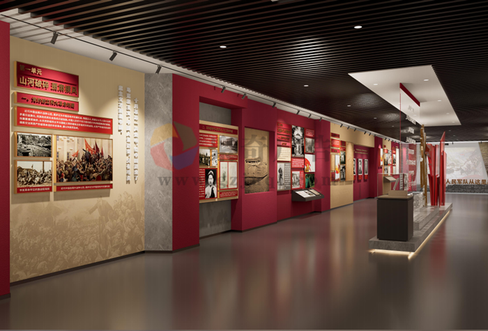 沉浸式紅色主題展館設計