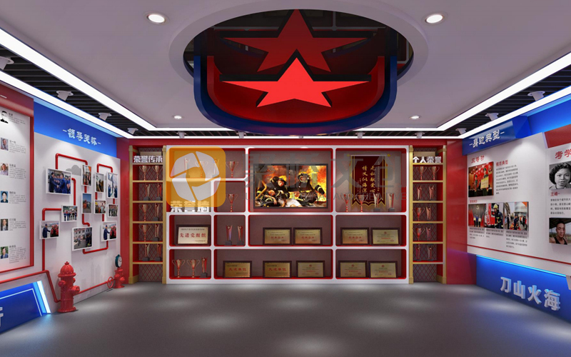 部隊榮譽室展廳