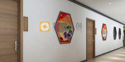 廣東紅色文化設計公司分享，校園紅色文化長廊怎樣設計主題