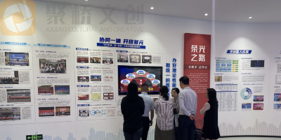 國企紅色黨建文化長廊設計案例，如何融入企業文化特色？