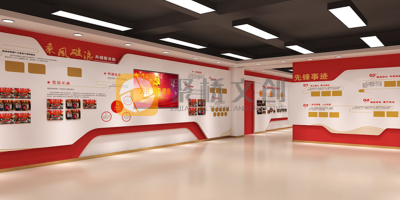 數字黨建館空間動線設計怎樣突出重點展區？