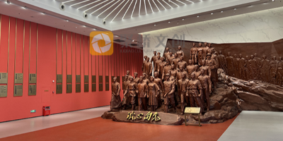 紅色教育基地建設的基本組成部分包括哪些？