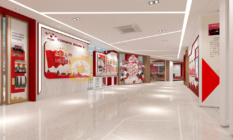 社區(qū)黨史黨建展廳設(shè)計
